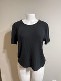 Y2K Abercrombie & Fitch Black and Grey tshirt – Women's Used Clothing