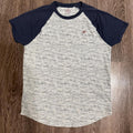 Y2K Hollister Co. Grey and Blue tee – Women's Used Clothing