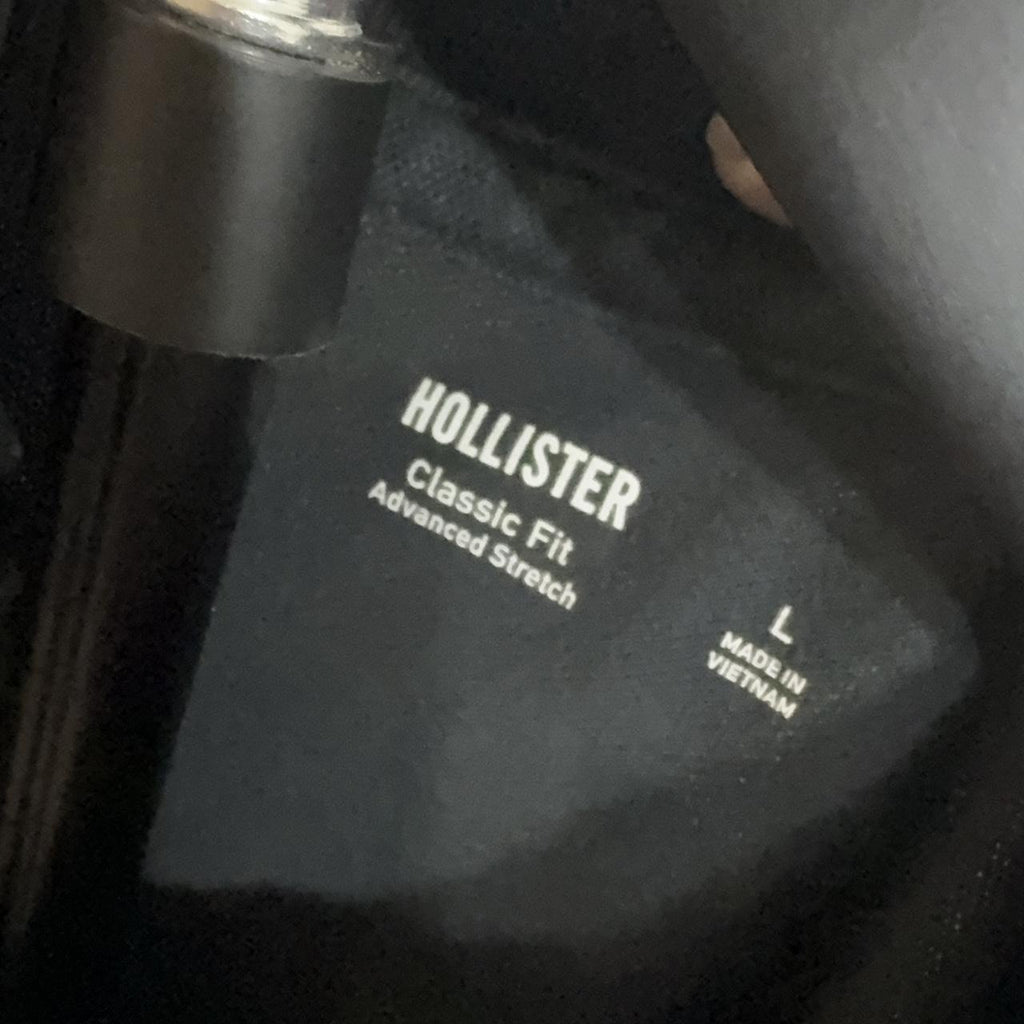 Y2K Hollister Co. Black polo – Women's Used Clothing