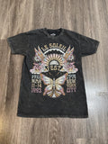 Y2K Hollister Co. Black and Grey tshirt – Women's Used Clothing