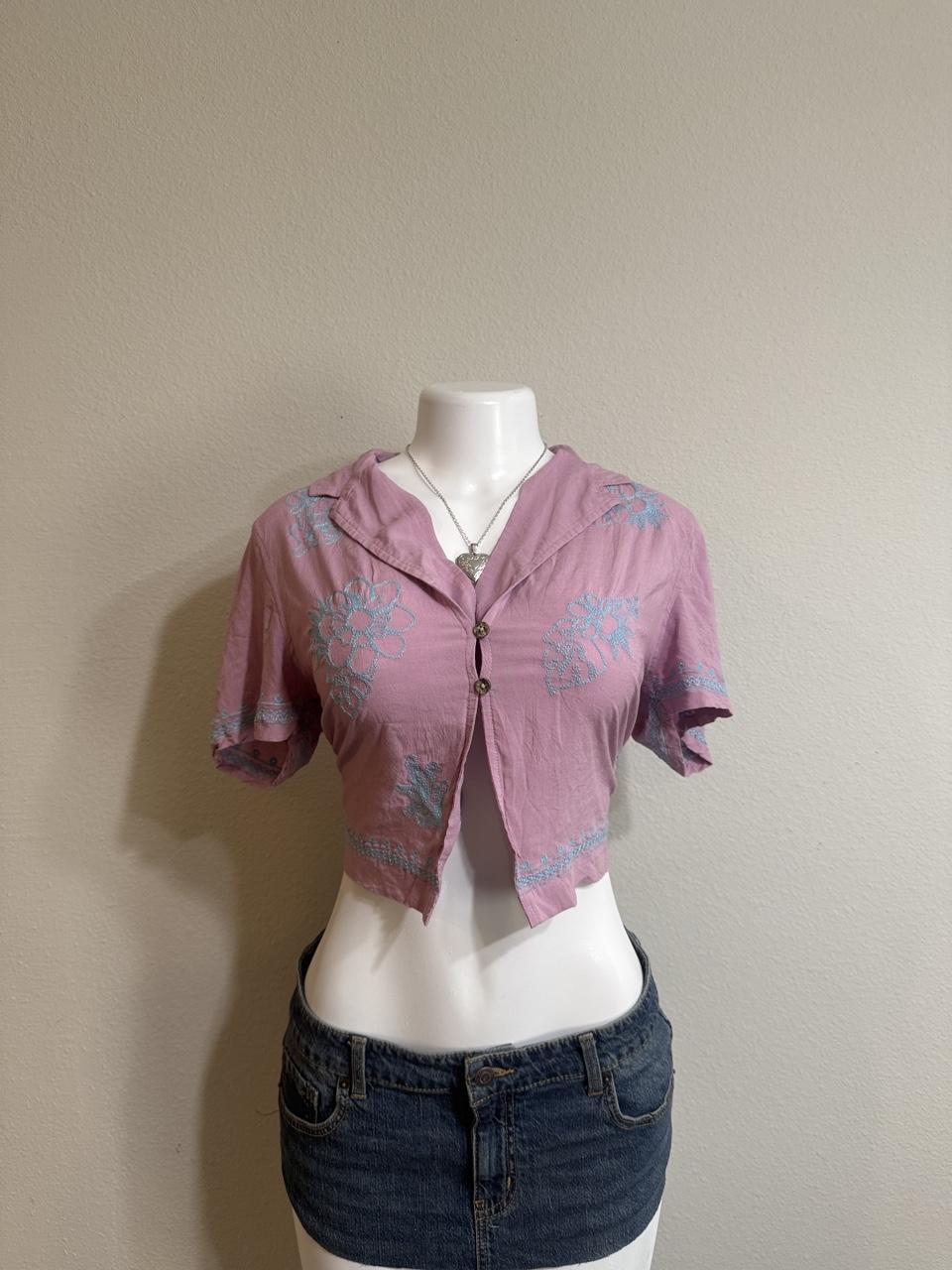 Y2K American Eagle crop top – Women's Used Clothing