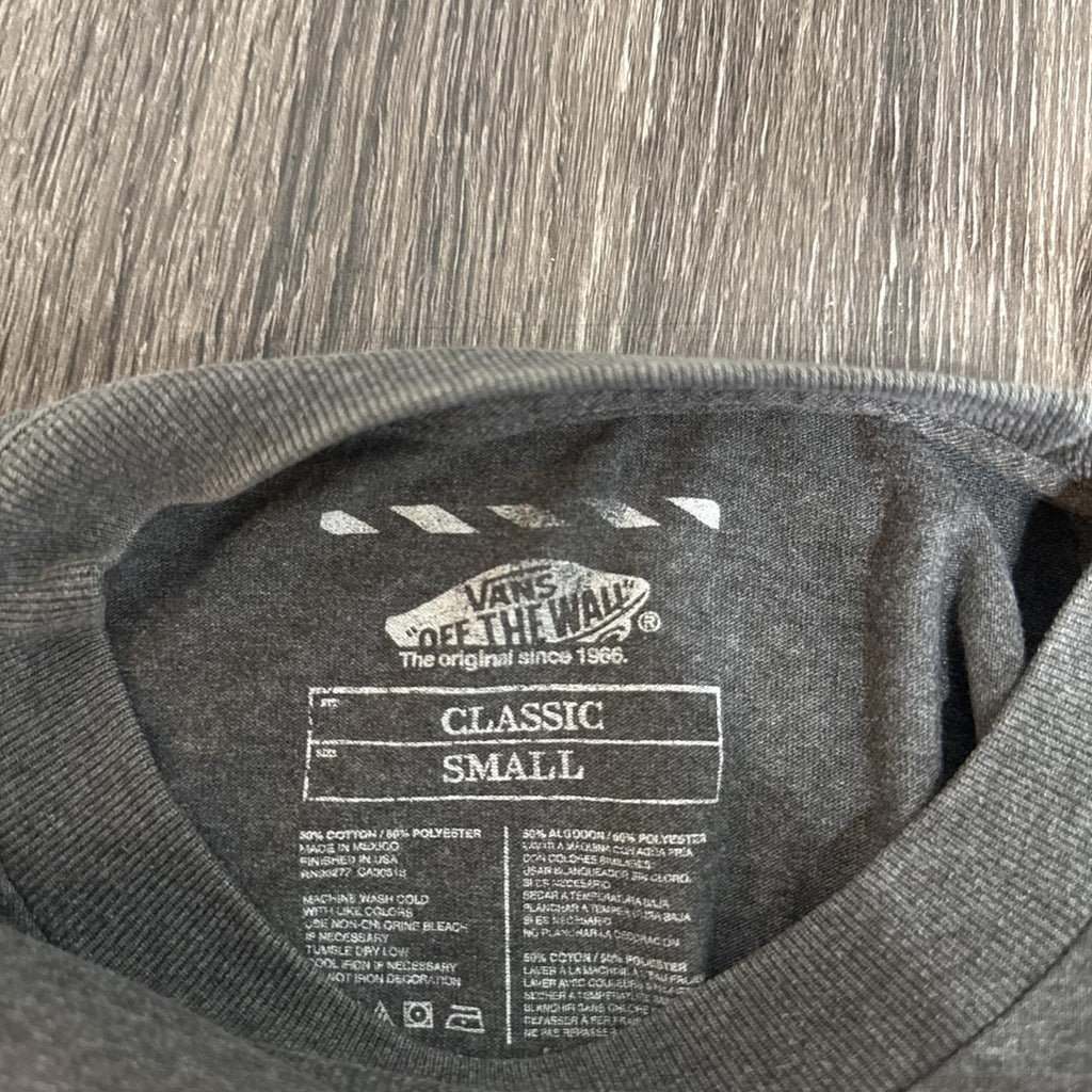 Y2K VANS Grey tee – Women's Used Clothing
