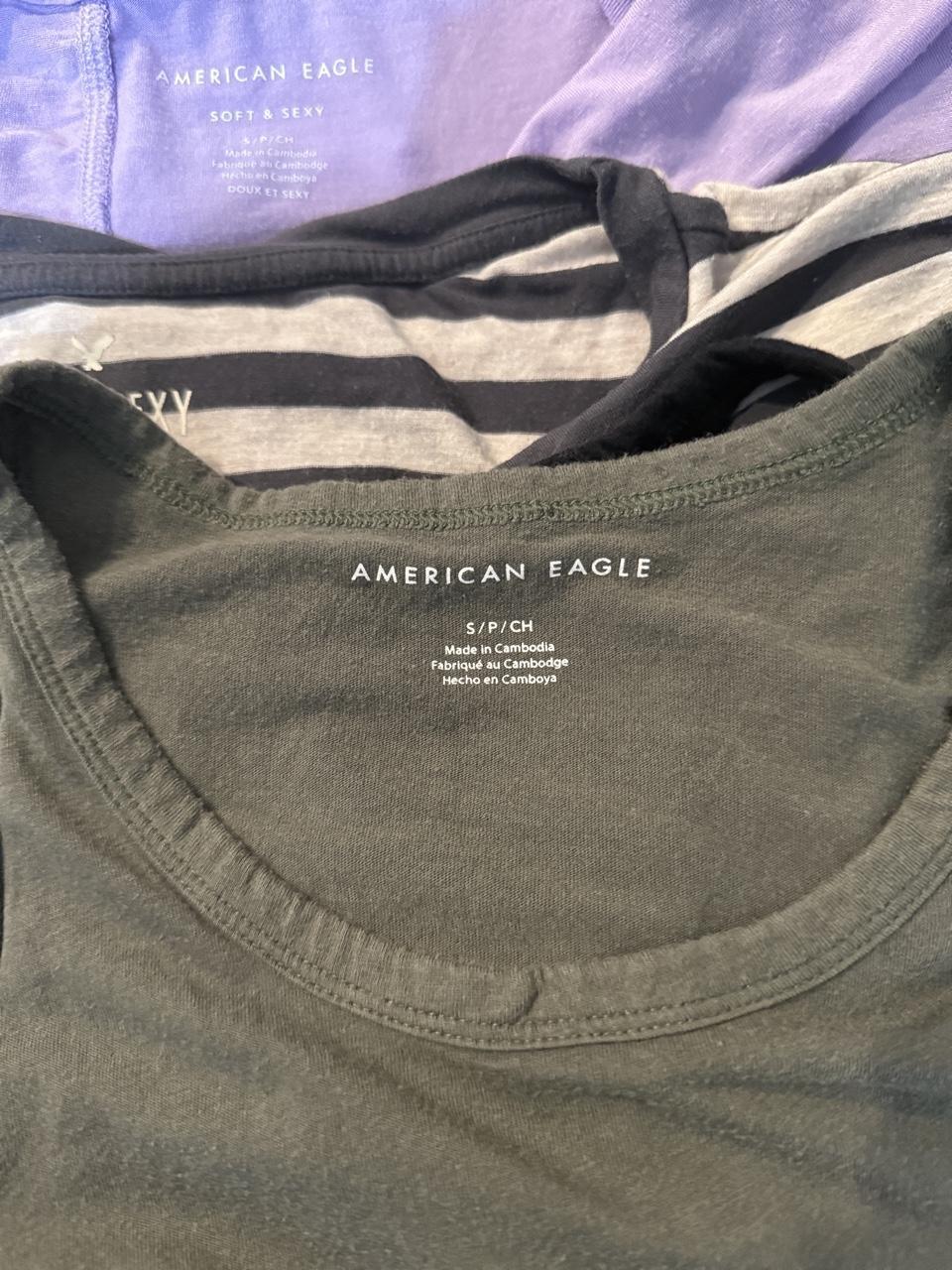 Y2K American Eagle Green tank top – Women's Used Clothing